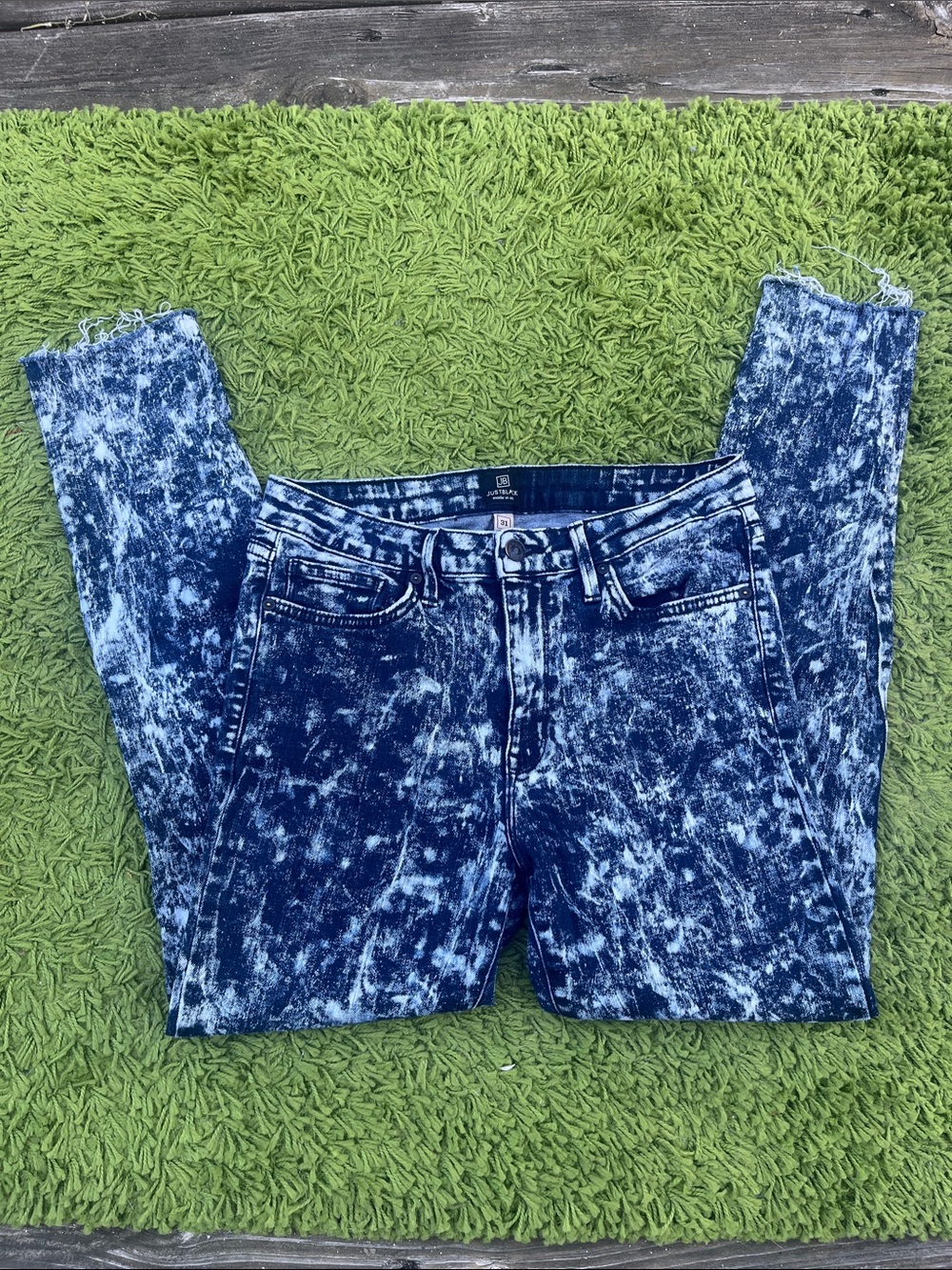 Acid Wash Blue Women’s Skinny Jeans